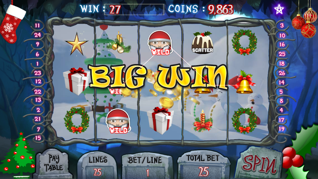 Christmas Jackpot : Real Casino Slot Master 777应用截图第4张