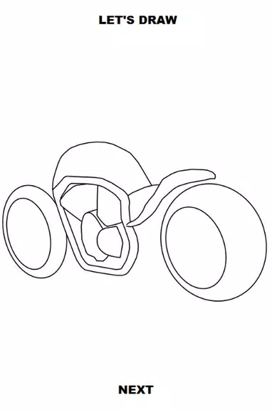 Draw Motorcycles: Cruiser应用截图第3张