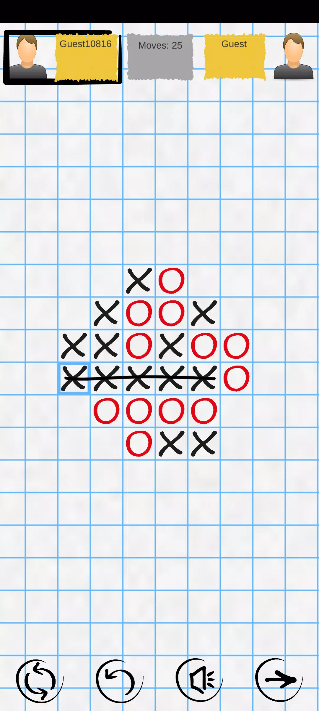 Mega Tic Tac Toe Onine ภาพหน้าจอ 1