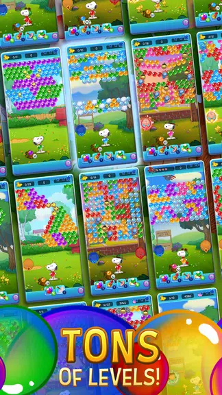 Bubble Shooter - Snoopy POP! Captura de pantalla 3