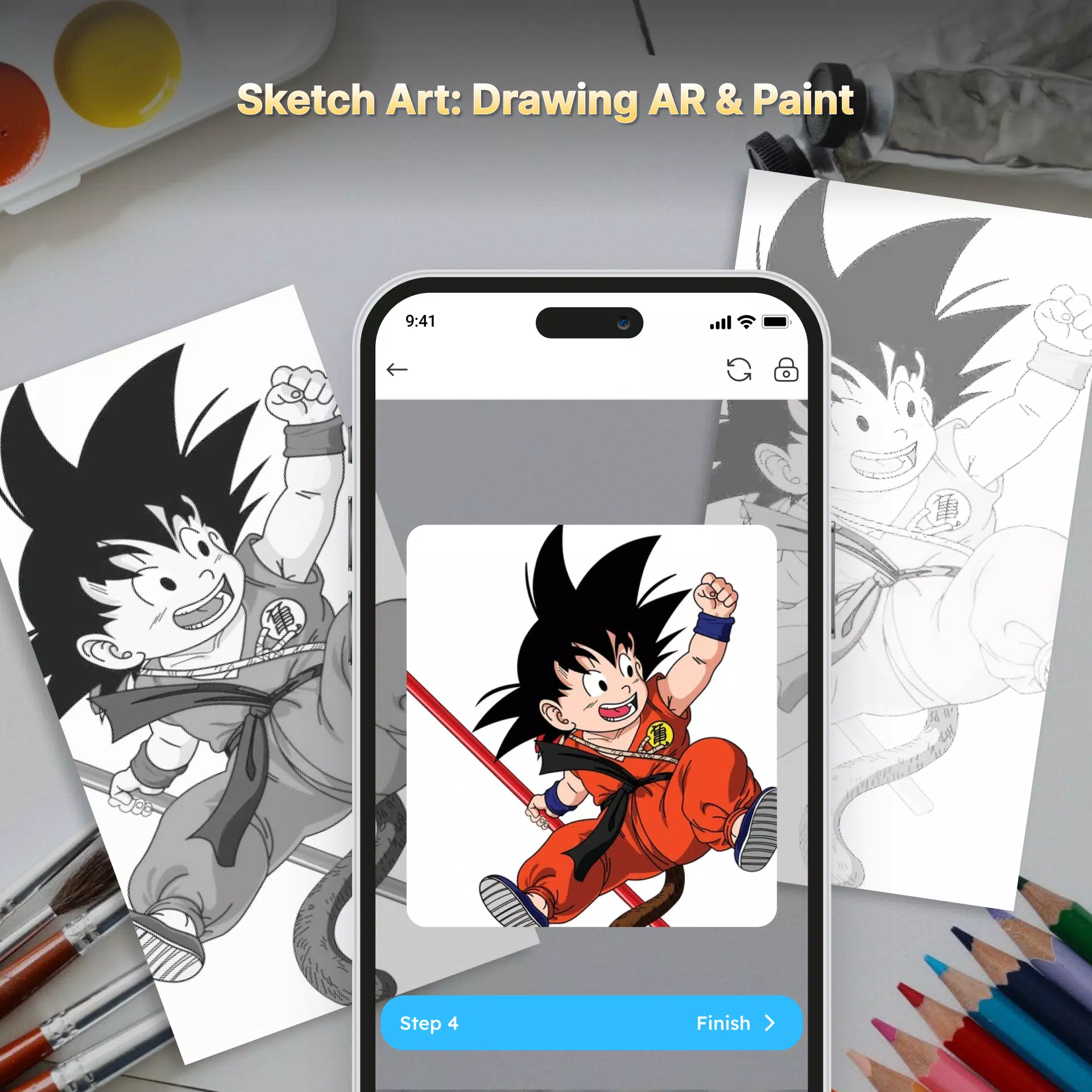 Sketch Art: Drawing AR & Paint Ekran Görüntüsü 1