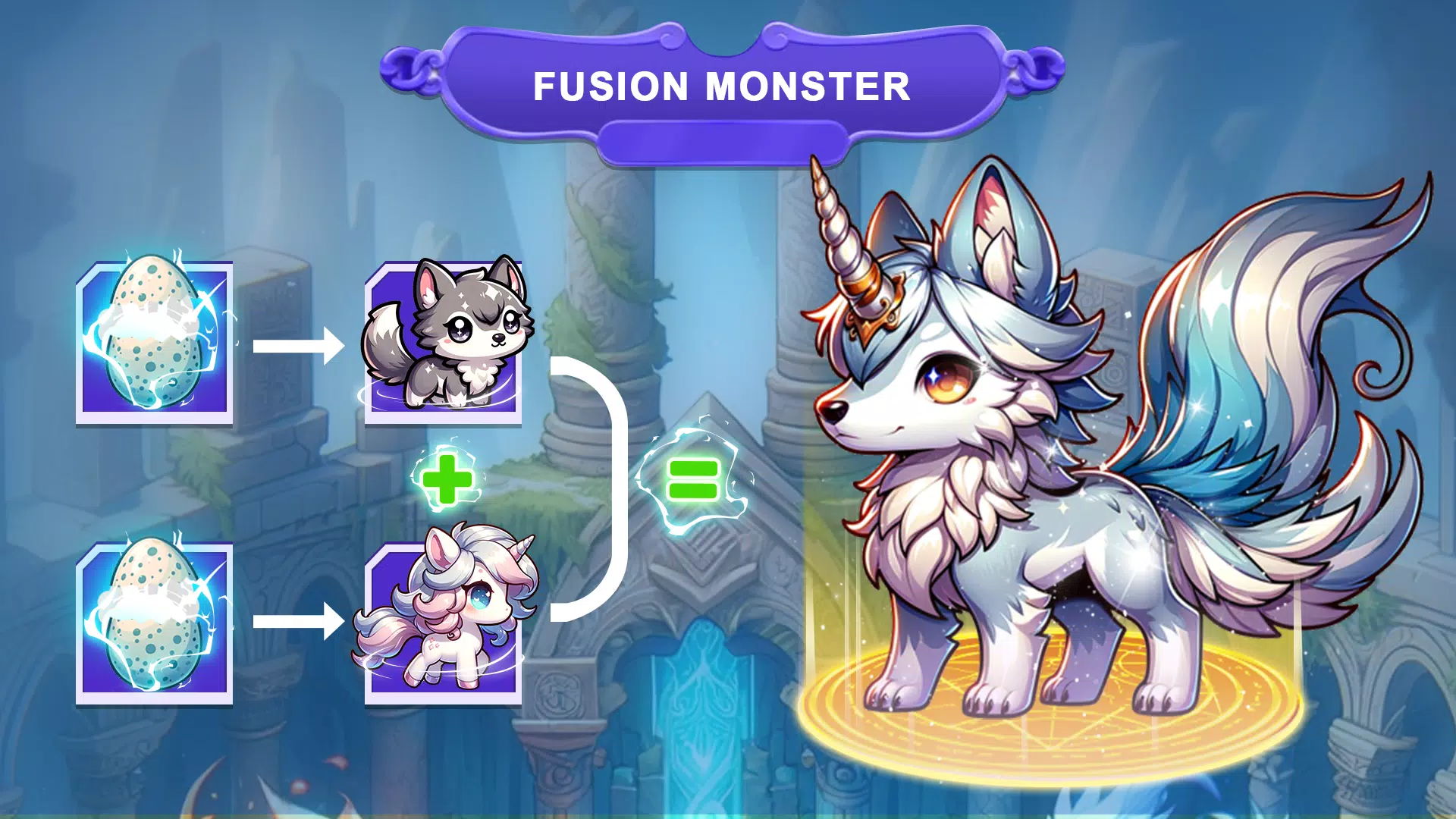 Schermata Master Fusion : Monster War 4