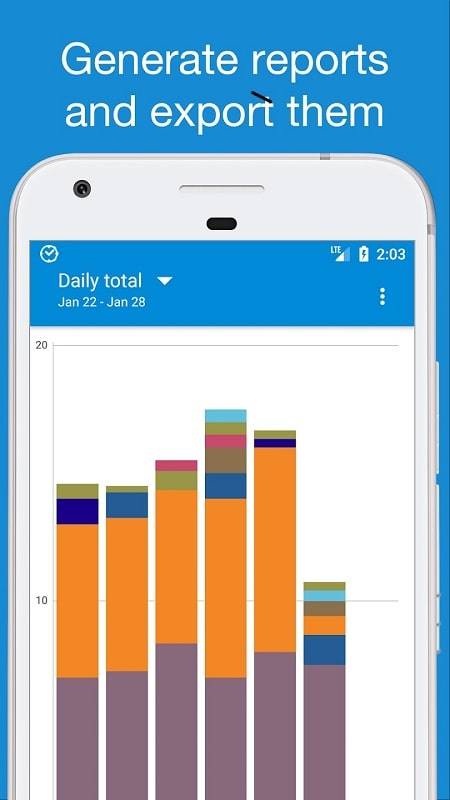 aTimeLogger Pro Capture d'écran 4