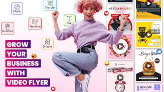 Flyer Maker: Make a Flyer Screenshot 1