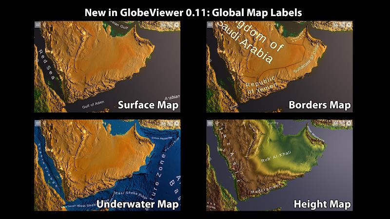 GlobeViewer ဖန်သားပြင်ဓာတ်ပုံ 2