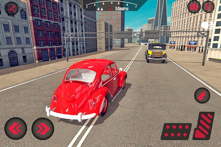 Classic Car Driving: Car Games 스크린샷 1