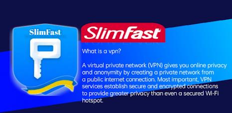 SlimFast VPN Schermafbeelding 1