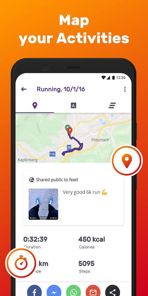 Appli pour courir - FITAPP Capture d'écran 4