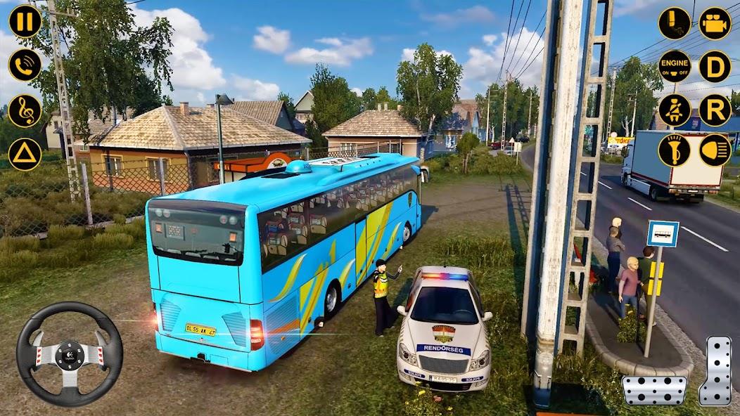 Coach Bus Simulator Games Mod स्क्रीनशॉट 4