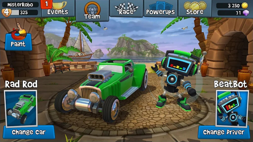 Beach Buggy Racing 2 Mod Screenshot 3