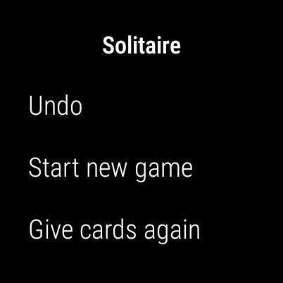 Solitaire Wearable Capture d'écran 4