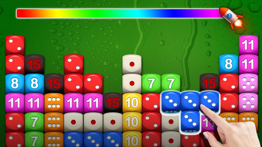 Dice Puzzle 3D - Merge game Screenshot 1