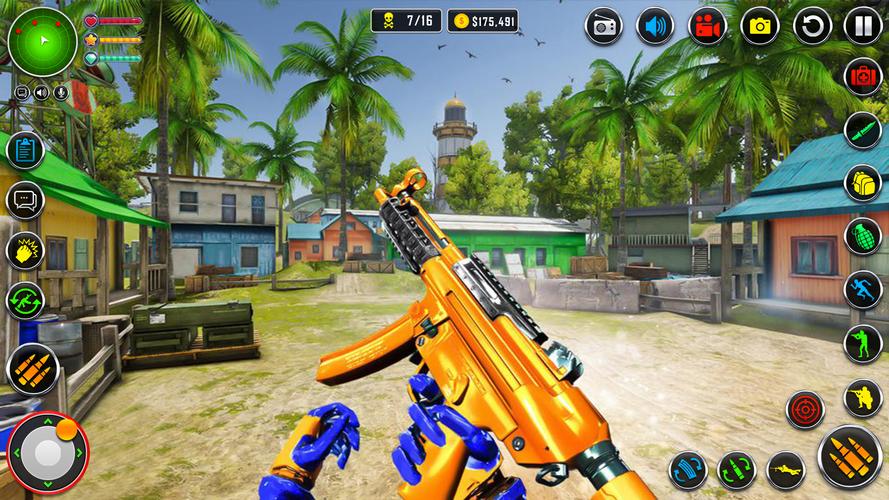 Counter terrorist robot game Скриншот 1