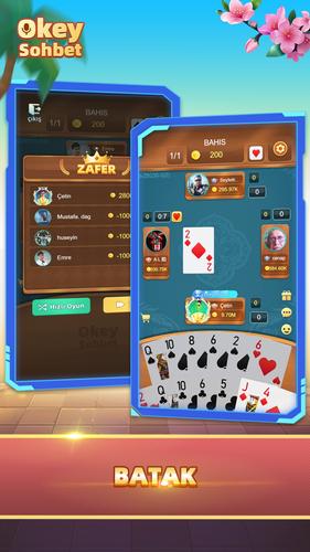 Okey Sohbet Capture d'écran 2