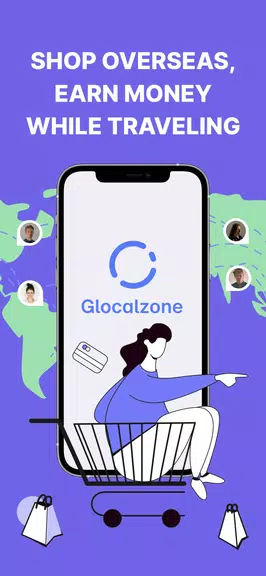 Glocalzone - Global Shopping Capture d'écran 1