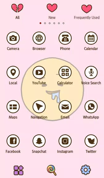 Enjoy Emoji Theme ภาพหน้าจอ 2