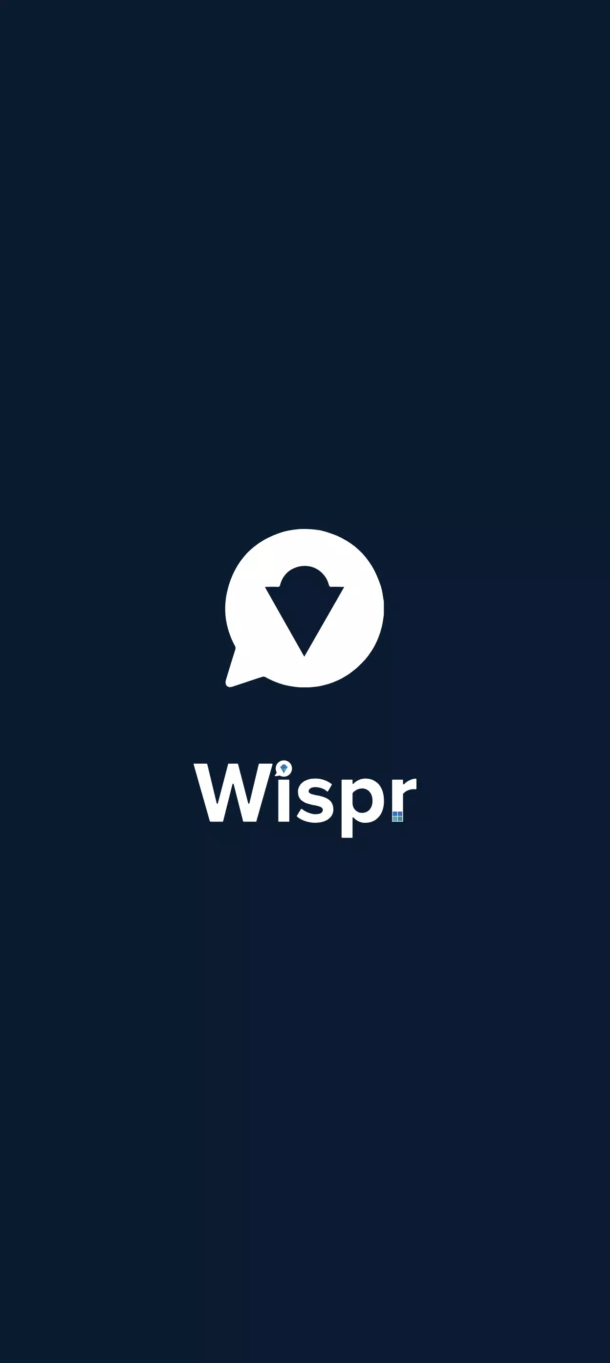 Wispr Tangkapan skrin 1