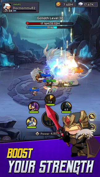 Self-Service Knight : idle RPG应用截图第3张