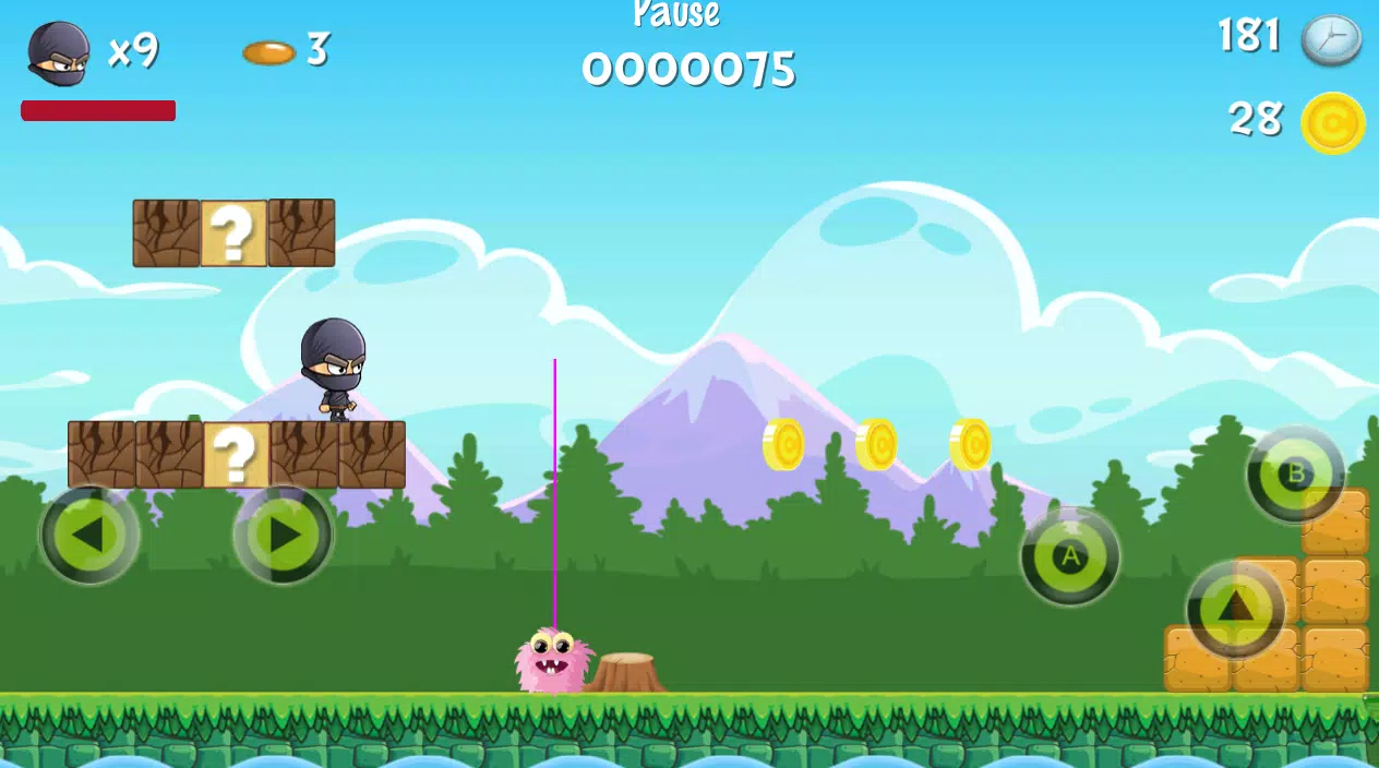 Issam ninja world adventure Screenshot 1