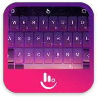 Purple Sky Keyboard Theme