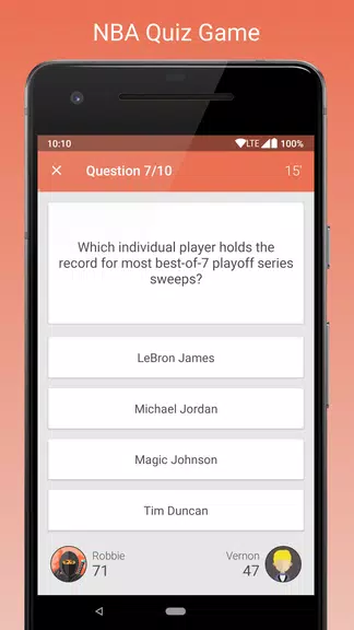 Fan Quiz for NBA स्क्रीनशॉट 1