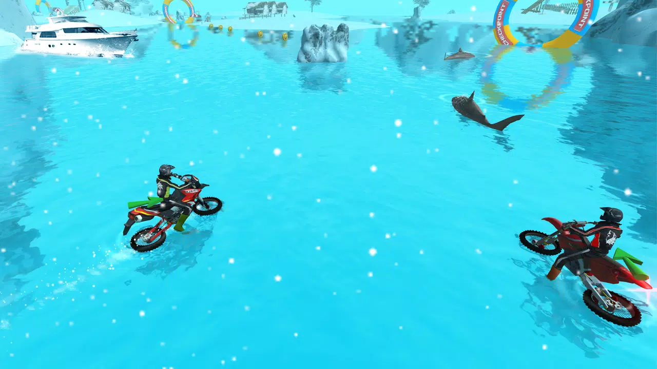 Bike Racing : Water Bike Games Ekran Görüntüsü 3