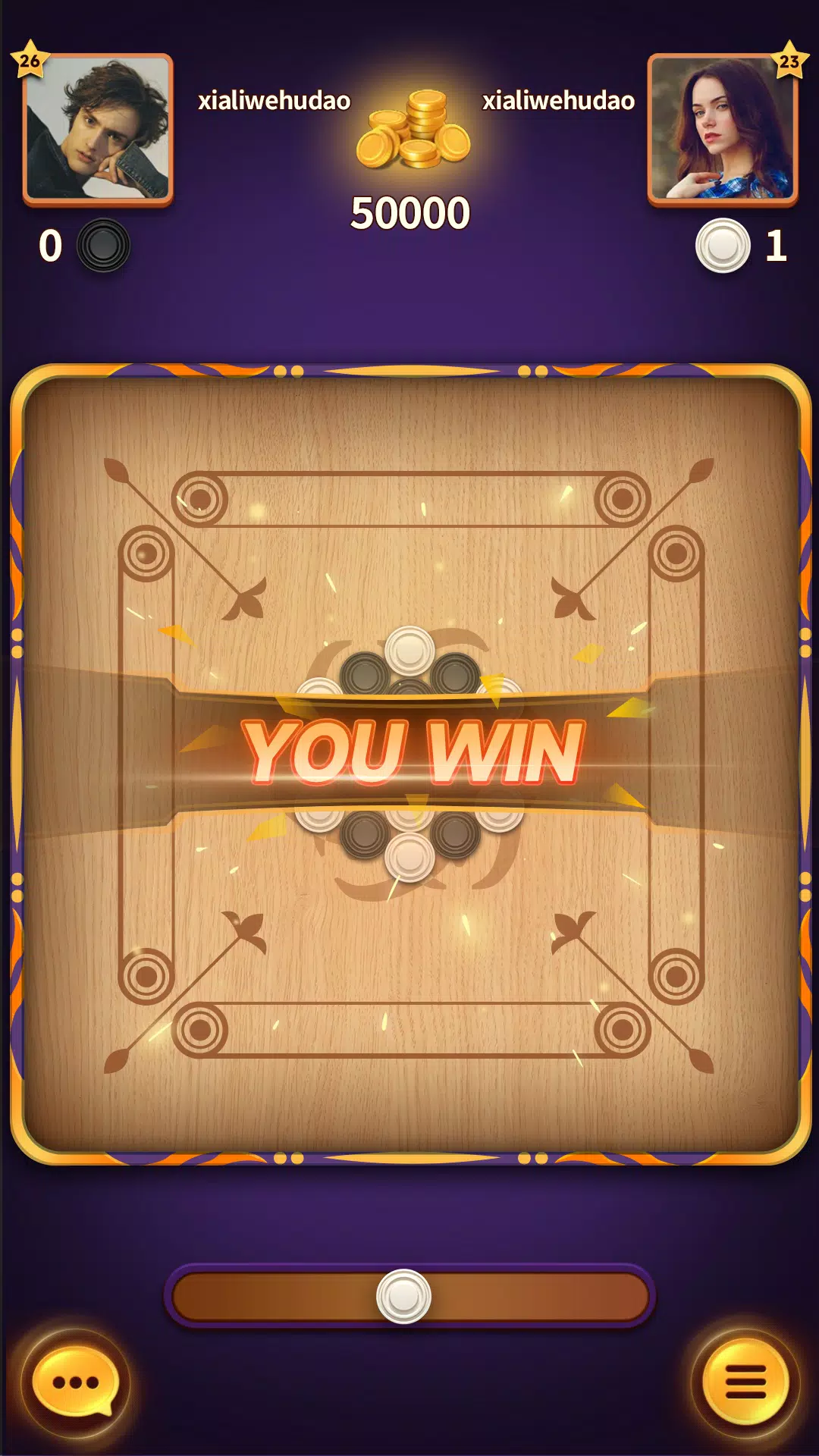 Carrom Master ဖန်သားပြင်ဓာတ်ပုံ 3