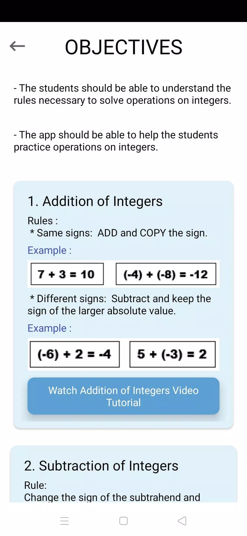 Integers Saga Zrzut ekranu 4