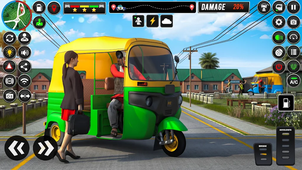 Schermata US Auto Rickshaw: Driving Game 2