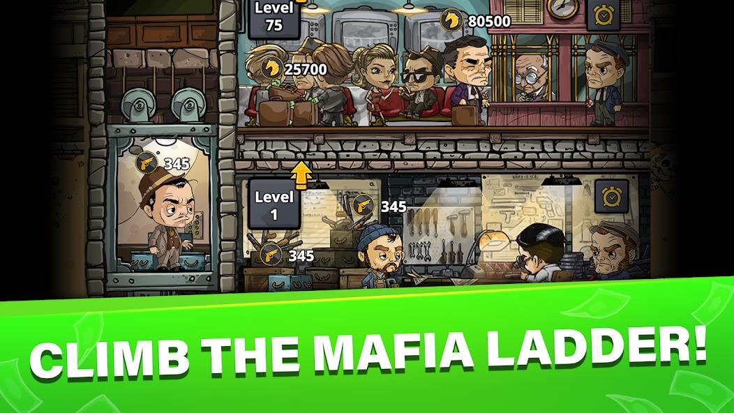 Idle Mafia Manager: Tycoon Sim Mod Screenshot 1