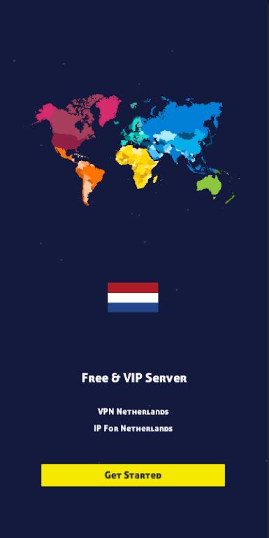 VPN NetherLands - IP for NL ဖန်သားပြင်ဓာတ်ပုံ 1