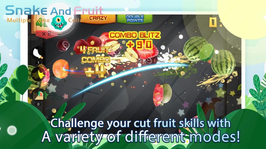Snake And Fruit 스크린샷 4