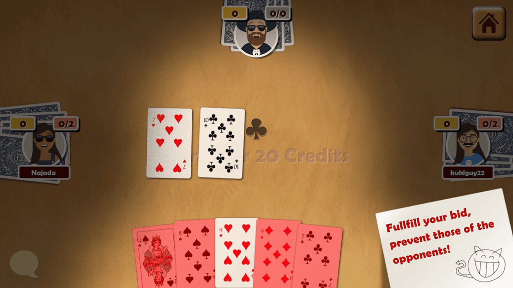 Oh Hell - Online Spades Game Screenshot 2