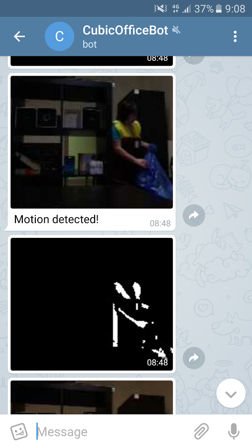 Telephoto - CCTV via Telegram ภาพหน้าจอ 2