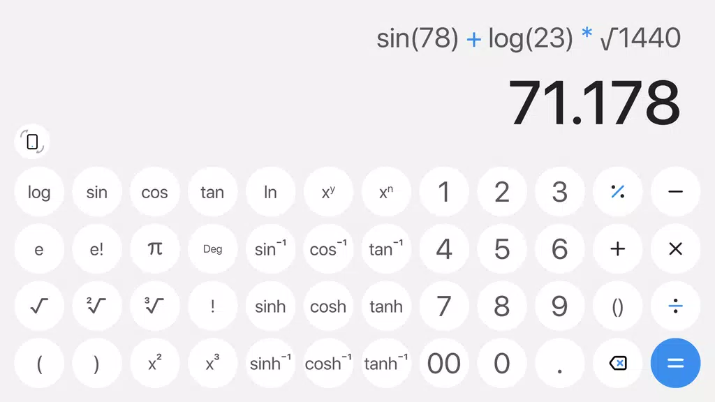 Simple Calculator for Android Screenshot 3