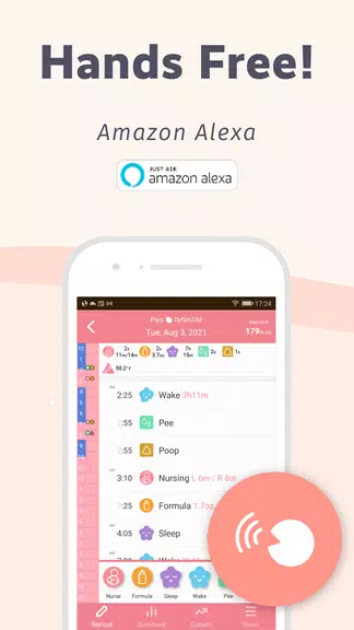 PiyoLog: Newborn Baby Tracker स्क्रीनशॉट 3