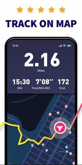 Leap 跑步記錄 - 跑步追蹤、減重應用程式應用截圖第1張