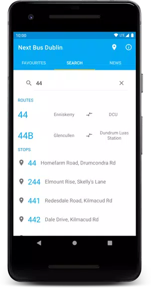 Next Bus Dublin Tangkapan skrin 2