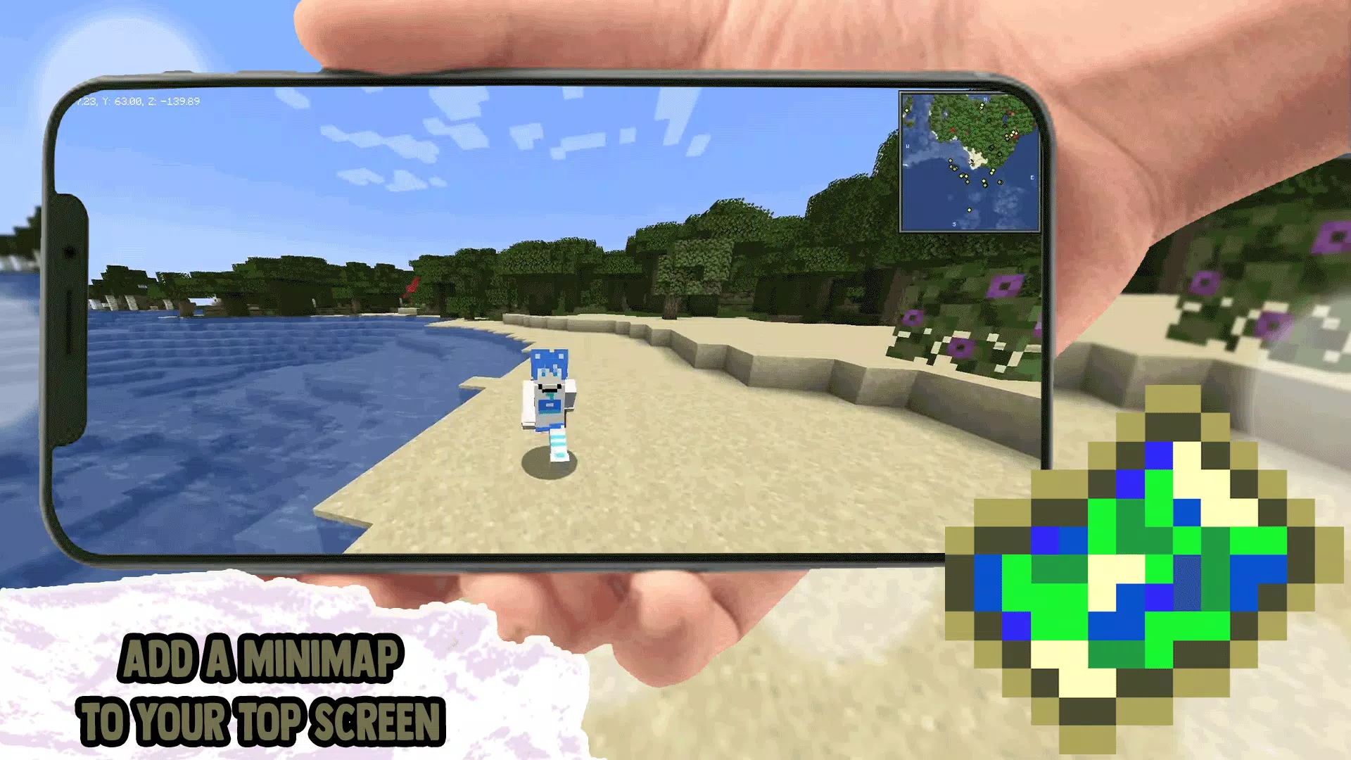 Minimap Mod Addons for MCPE Schermafbeelding 4