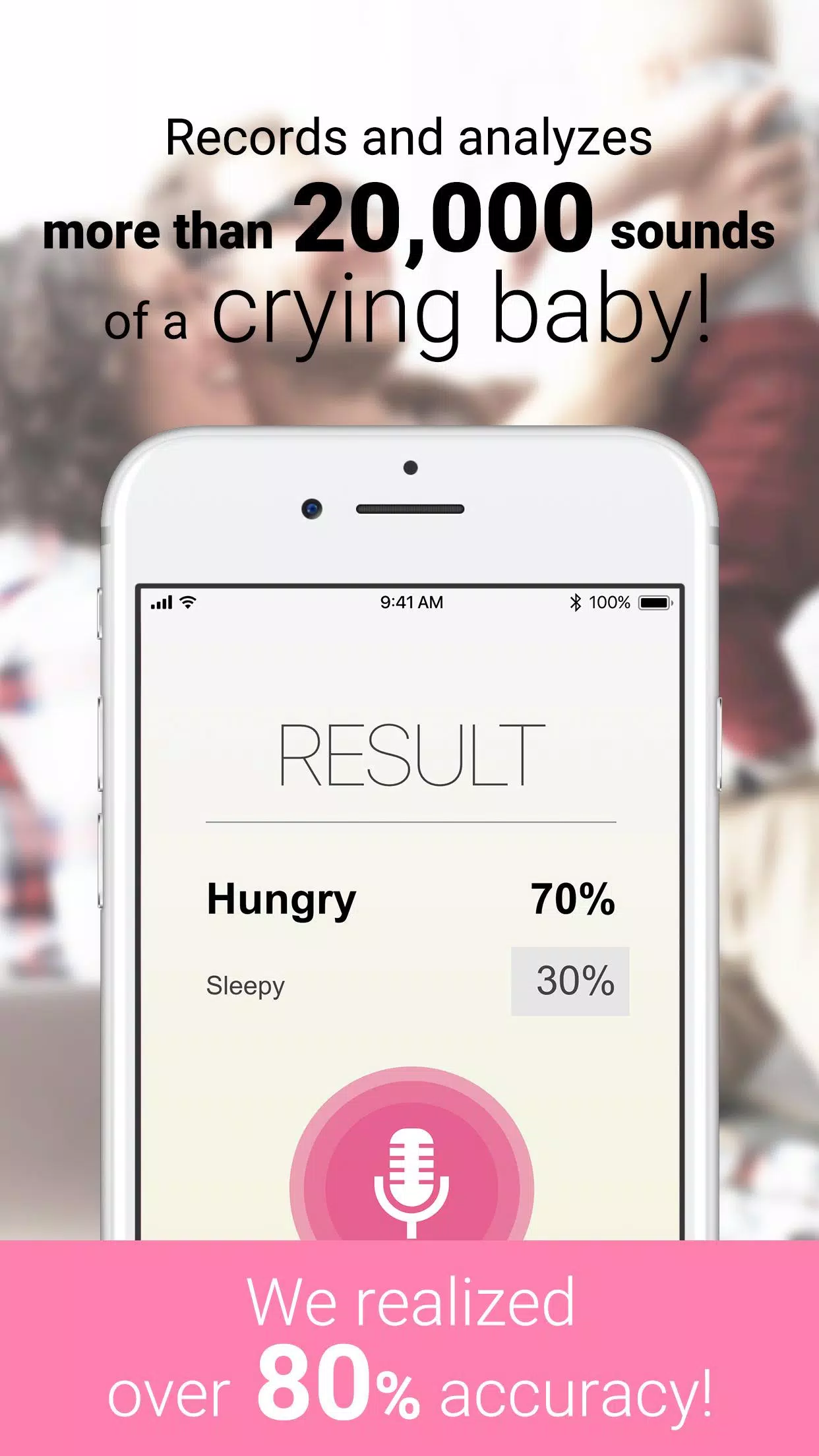 CryAnalyzer - baby translator Capture d'écran 4