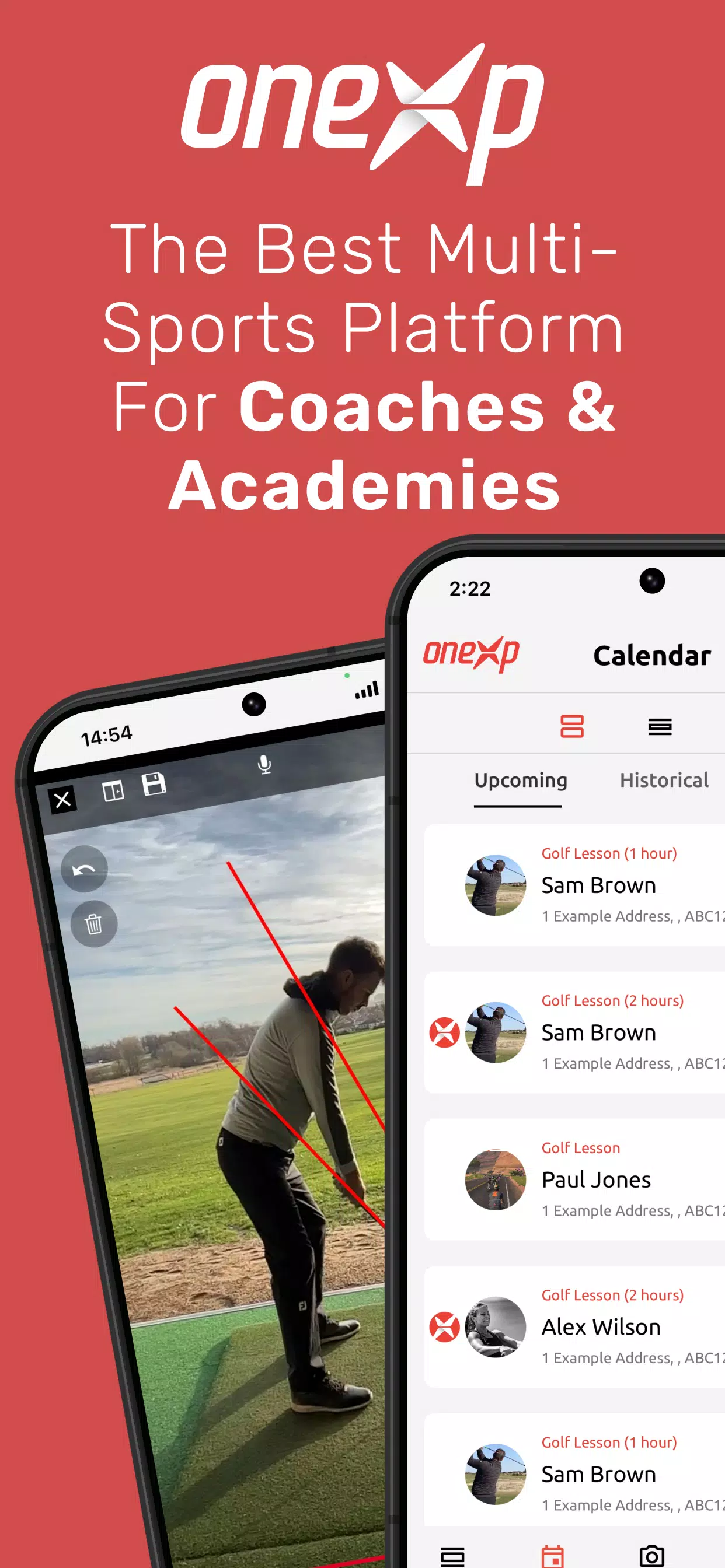 OneXp: Sports Coaching App應用截圖第1張