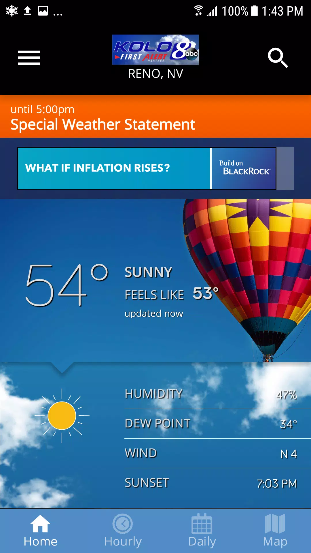 Schermata KOLO FirstAlert Weather 1