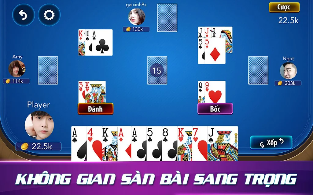 Phom - Phỏm - Ta La - Tá Lả - Offline स्क्रीनशॉट 2