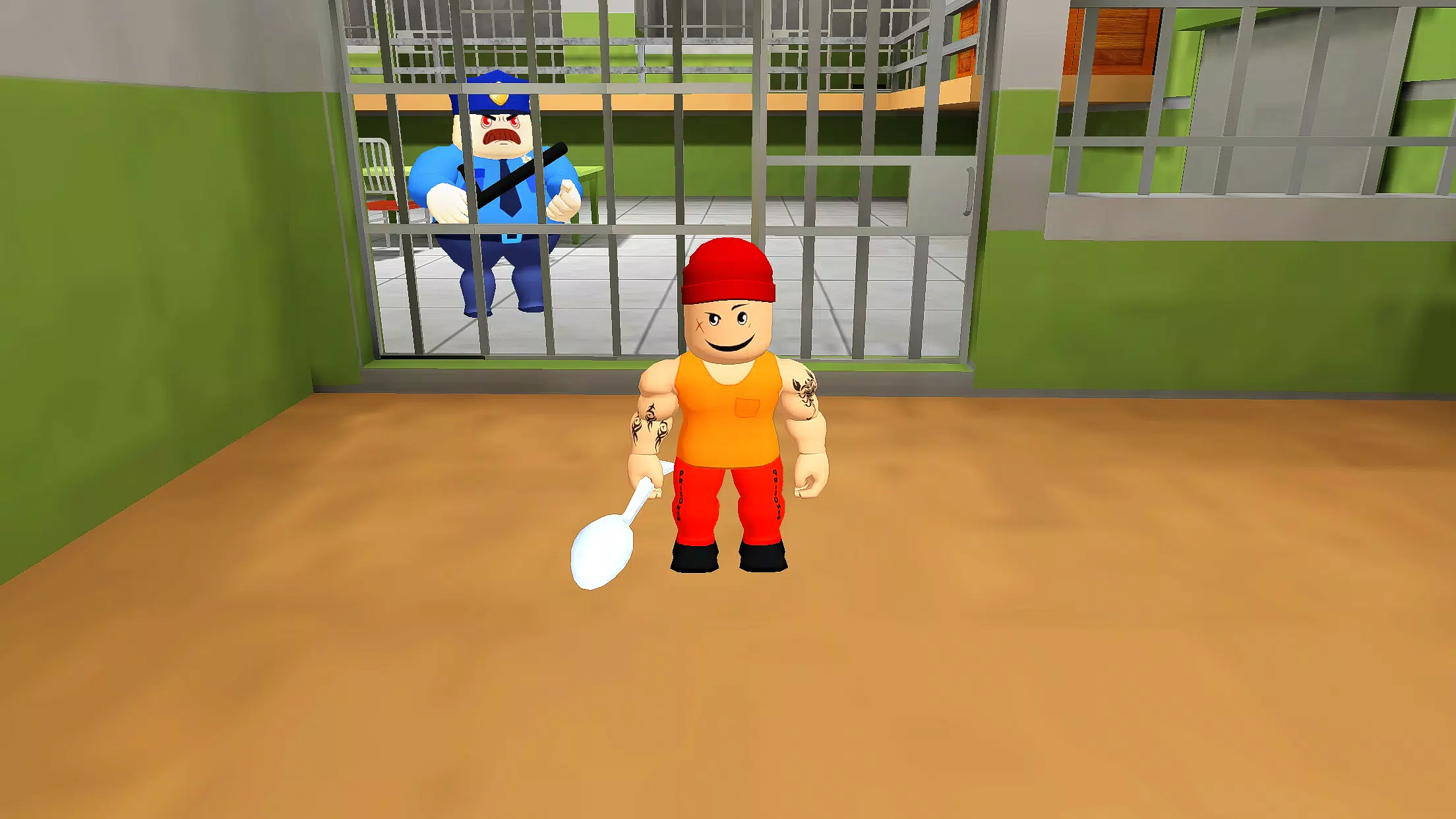 Schermata Obby Escape: Prison Breakout 2