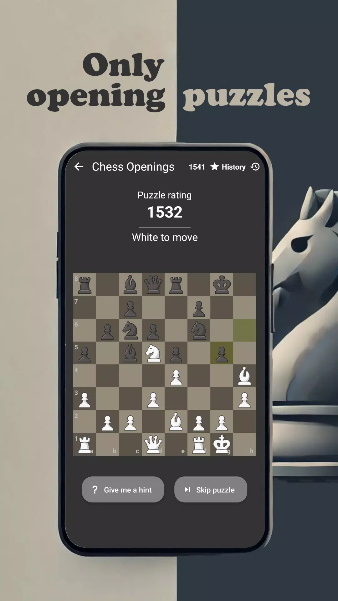 Chess Opening Tactics Zrzut ekranu 3