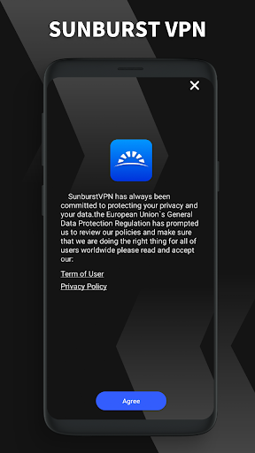 sunburstVPN Capture d'écran 1