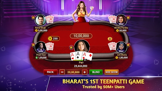 Teen Patti Octro 3 Patti Rummy应用截图第2张