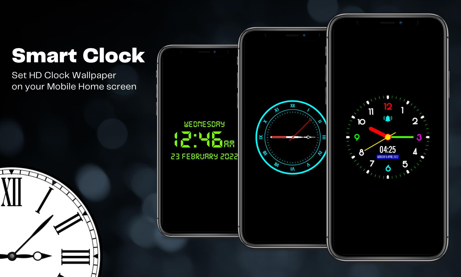 Digital Clock Lock Screen Pro Ảnh chụp màn hình 1