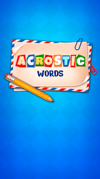 Acrostic Words: Crossword Game स्क्रीनशॉट 2