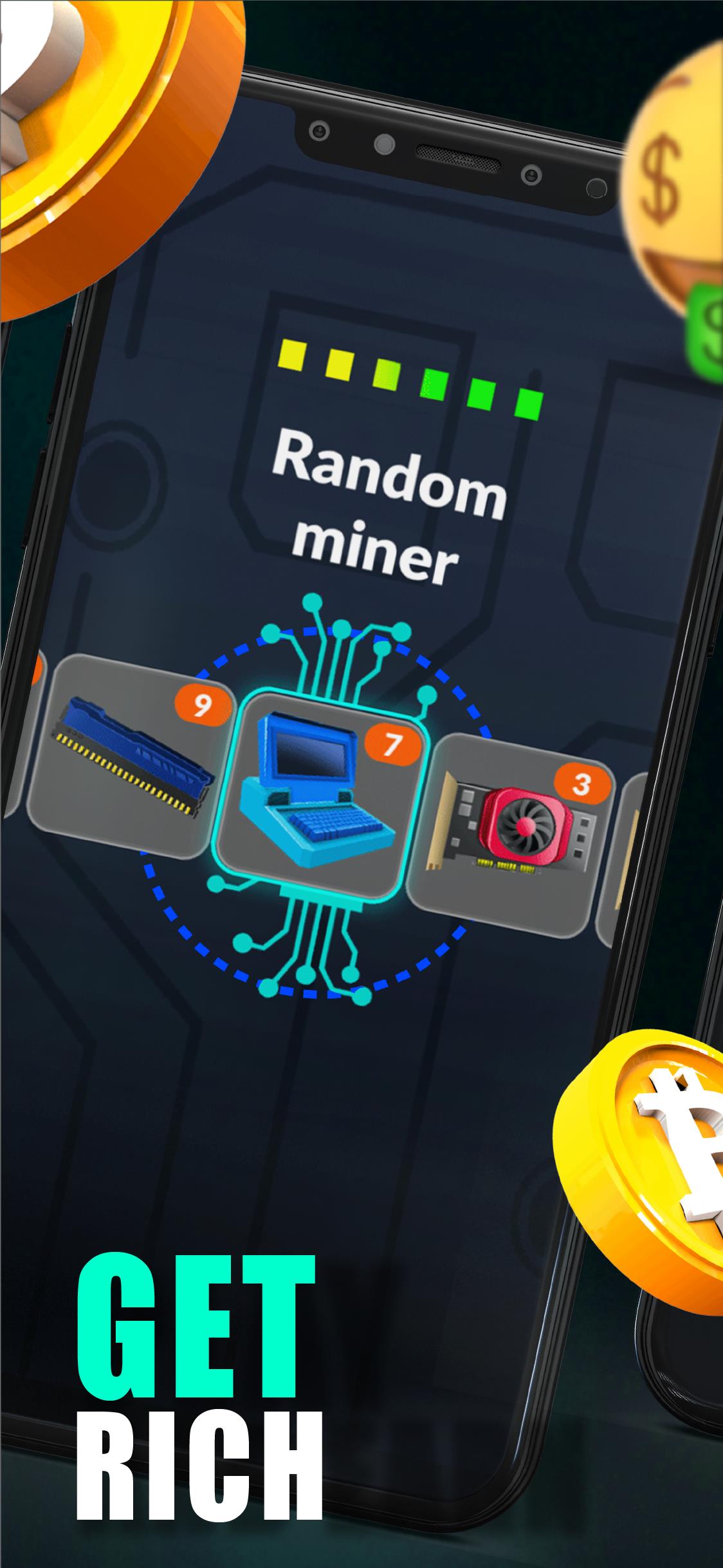 Merge Crypto Miner: Earn Money Screenshot 2